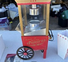 Nostalgia OFP521 12-Cup Hot Air Popcorn Maker - White/Red