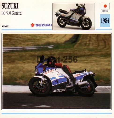 Fiche moto suzuki rg - moto,