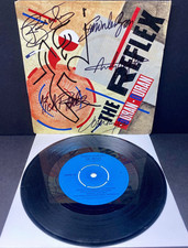 Duran Duran The Reflex 45 Record Signed By Band Simon LeBon Andy John Roger Nick