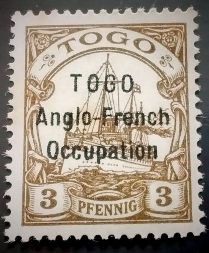 Timbre togo 1915 - n°54, y&t