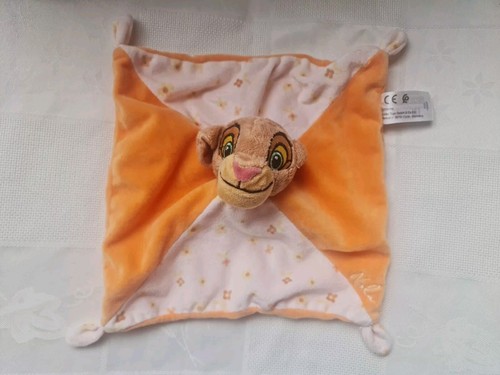Doudou plat nala roi lion - le,