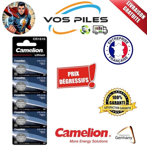Pile bouton cr1616 dl1616 - pile,