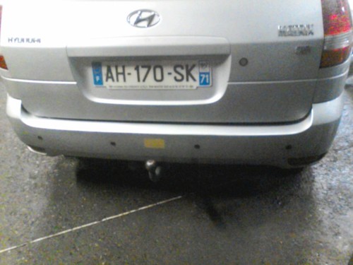 Pare choc arriere hyundai - choc,