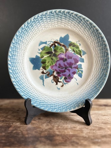 Assiette ancienne faïence - ancienne,