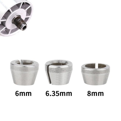 Jeu mandrins pince 6mm - de,