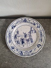 Ceramic Talking Plate. Lunéville. French Revolution. Les Députés