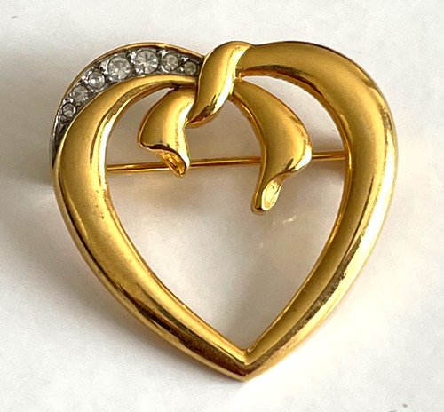 Petite broche chic - chic, coeur