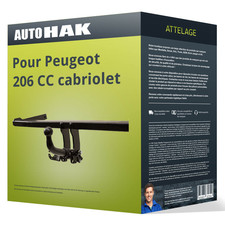 Attelage pour Peugeot 206 CC