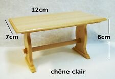 une table , miniature, maison