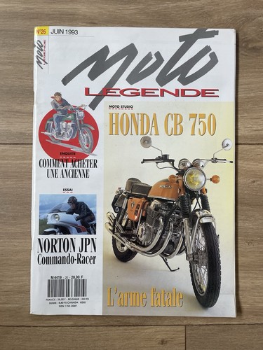 Moto legende juin 1993 - moto,