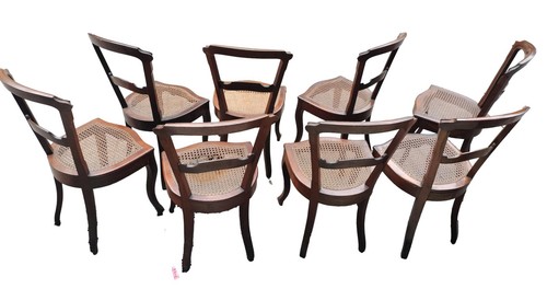 Ensemble huit chaises - de,