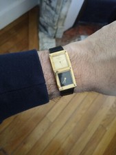 Montre Richards Zeger Mecanique Vintage Fuseau Dual Time 2 Cadrans Plaque Or...