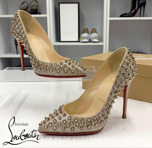 Christian louboutin gold - louboutin,