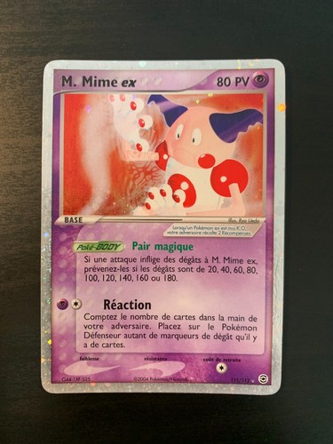 Carte pokémon mime ex - :, m.