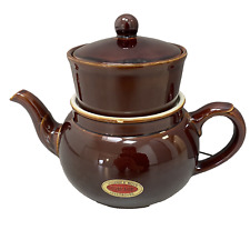 Théière/Cafetière Villeroy & Boch Terre à Feu, vintage, fabriquée au Luxembourg