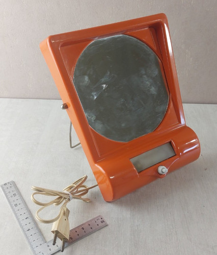 Ancien miroir grossissant - , et