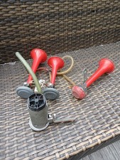 Ancien Klaxon 3 Cornes Vintage