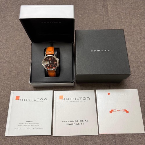 Hamilton khaki gmt - air, race