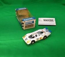 PORSCHE 917 - C22 SCALEXTRIC 1/32 - AVEC NOTICE D'ENTRETIEN