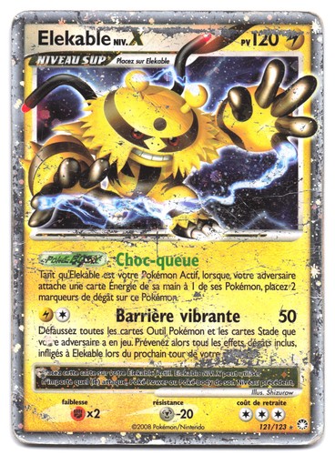 Carte pokémon elekable - carte,