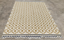 Vintage Traditional Handmade Beautiful Ikea Kilim Floor Rug Carpet 238x164 cm
