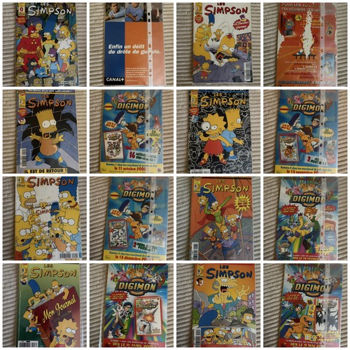 Lot rare comics les - comics, simpson