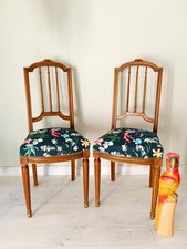 Paire de chaises Louis XVI