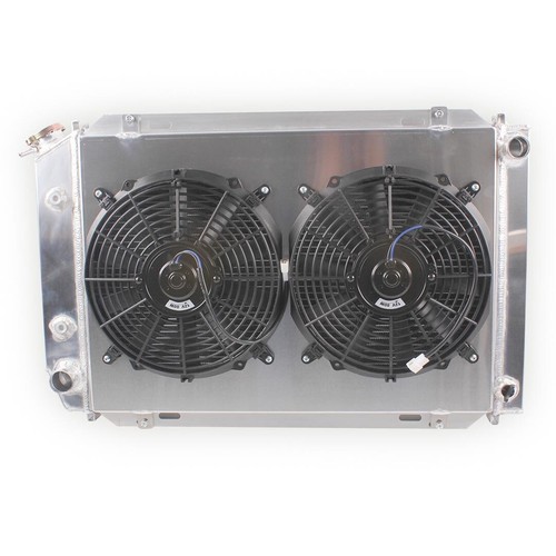 Row radiator shroud fan for - 3,