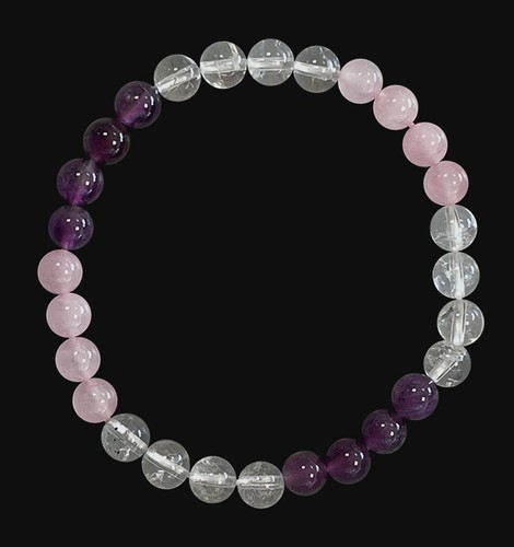 Bracelet quartz rose