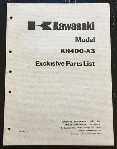 Kawasaki kh400 1976 - kh400-a3,