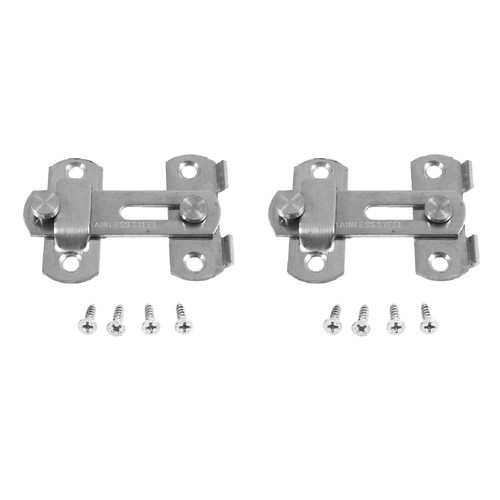 Hasp metal has lock - 2x,