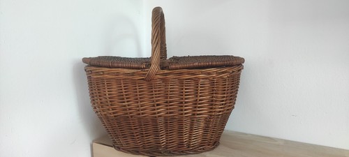 Grand panier osier - grand,