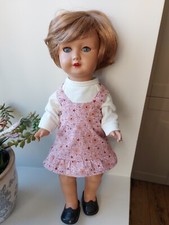 Antique Rhodoid Doll 46cm Set Fashions And Works Françoise 1975 No Raynal