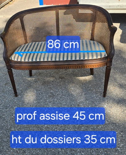 Banquette corbelle louis xvi - corbelle,