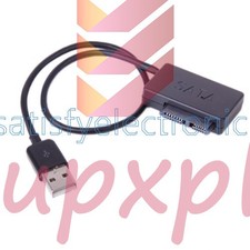 SATA Slimline to USB 2.0 Adapter Cable for Laptop CD DVD Rom Drive 7+6 13Pin