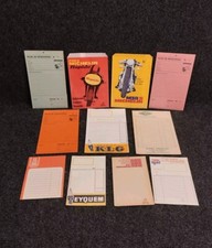 Lot 11 Docs Publicitaires Michelin Eyquem Collection Garage Vintage