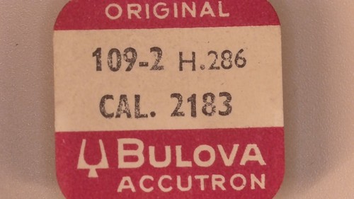 Roue montre bulova accutron - montre,