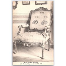 Postcard Musée des Arts Décoratifs Fauteuil Louis XVI Paris France