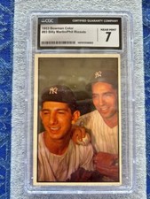 1953 Bowman Yankees #93 Rizzuto, Martin CGC GRADED 7 NRMT MUST SELL Yankees!!!!!