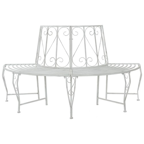 Banc arbre acier moderne - d'arbre,