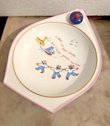 Rare assiette bouillie - rare,