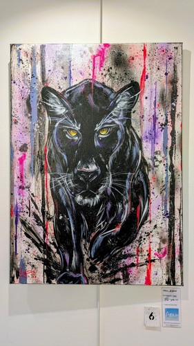 Peinture street art - street,