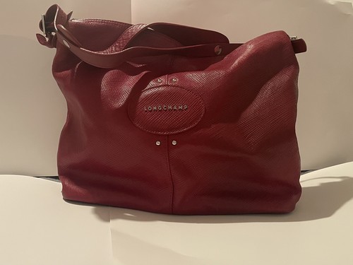 Sac main longchamp cuir - à,
