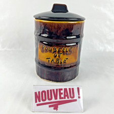 ➜SIGNED VALLAURIS Handmade Ceramic TABLE BIN VINTAGE/ANTIQUE 16CM