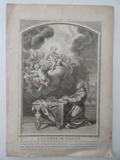 Gravure religieuse ancienne