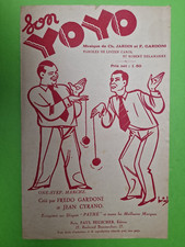 09/ PARTITION PAROLE & CHANSON - Son YOYO - vers 1920