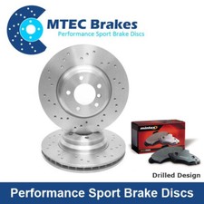 Peugeot 206 Gti 180 03-06 Frein Arrière Disques & Mintex Coussinets Perforé