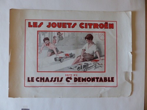 Affiche jouets citroen - affiche,