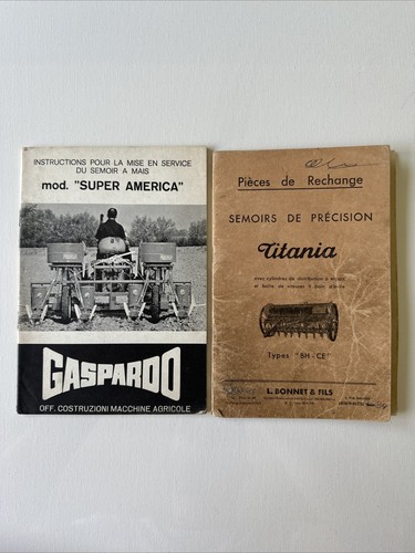 Lot livrets semoirs anciens - 2,