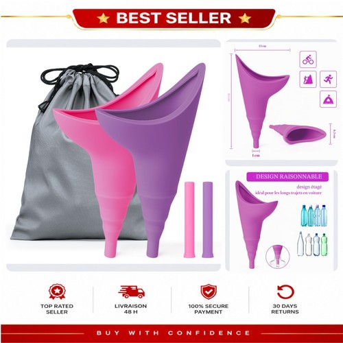Urinoir femme réutilisable - , 2